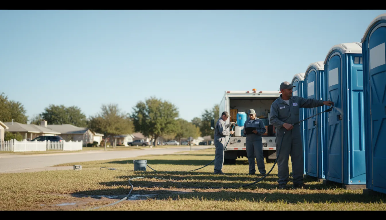 Long-Term Portable Toilet Rental in Evart, MI near me